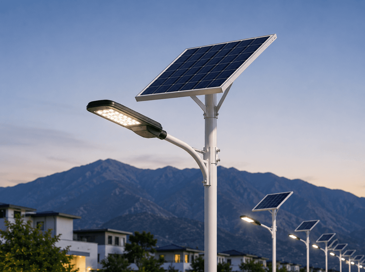 Solar street light